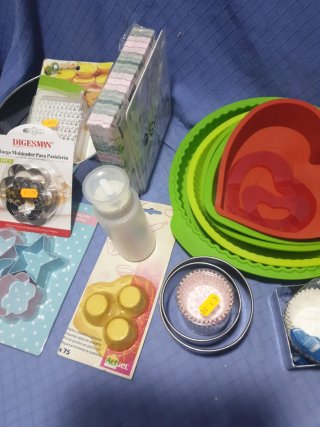 Set Repostería Corazón y Moldes