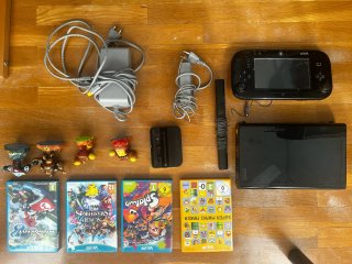 Lote Wii U Nintendo Negro
