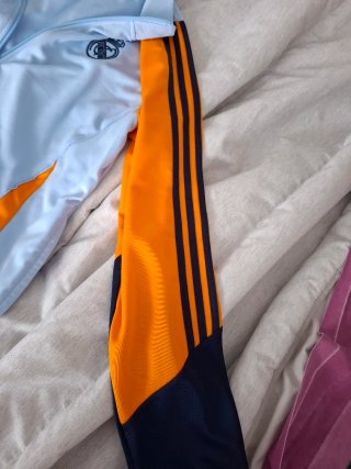 Chándal Real Madrid Adidas Azul/Naranja