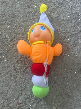 Gusiluz Peluche Naranja Blanco Amarillo