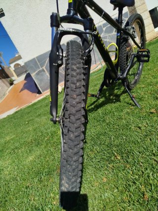 Bicicleta Rockrider 500 Negro