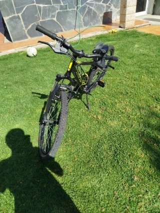Bicicleta Rockrider 500 Negro