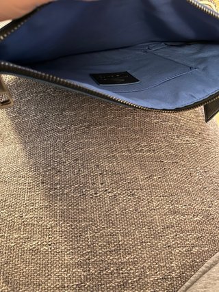 Pochette SO YOUNG blu con custodia
