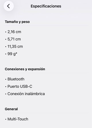Apple Magic Mouse 2 Negro
