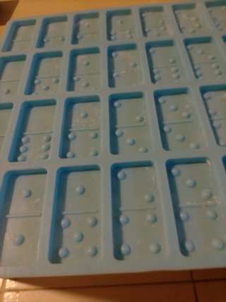 Molde Silicona Domino