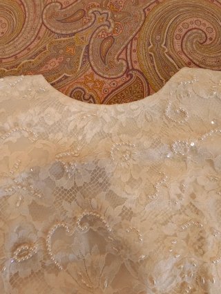 Vestido de Novia Beige