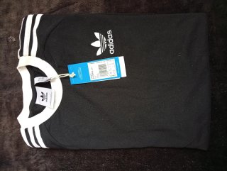 Camiseta Adidas 3-Stripes LS T Talla L
