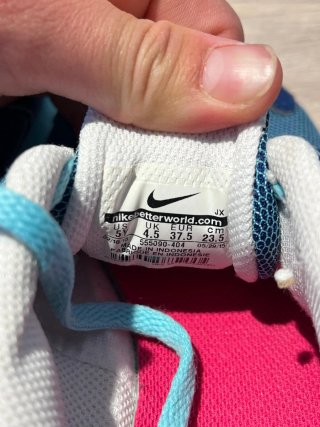 Zapatillas Nike niña azul y rosa