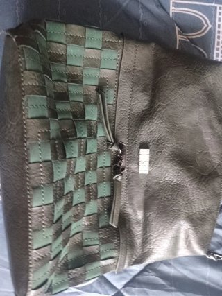 Borsa Diesel verde oliva nuova