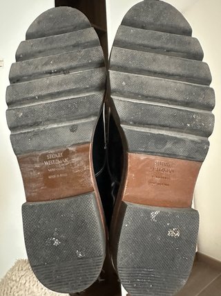 Stuart Weitzman Mocasines de Piel Negros T 34.5