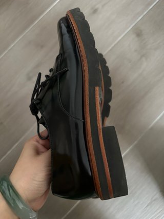 Stuart Weitzman Mocasines de Piel Negros T 34.5
