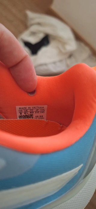 Zapatillas Adidas 39 Azul Naranja