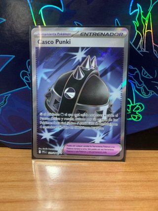 Carta Pokémon Casco Punki Entrenador