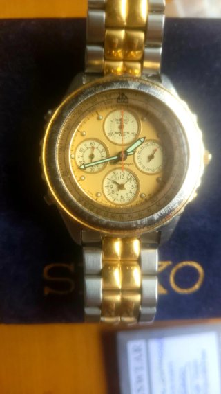Seiko Flightmaster 7T34 NOS