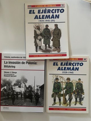Pack libros historia y modelismo