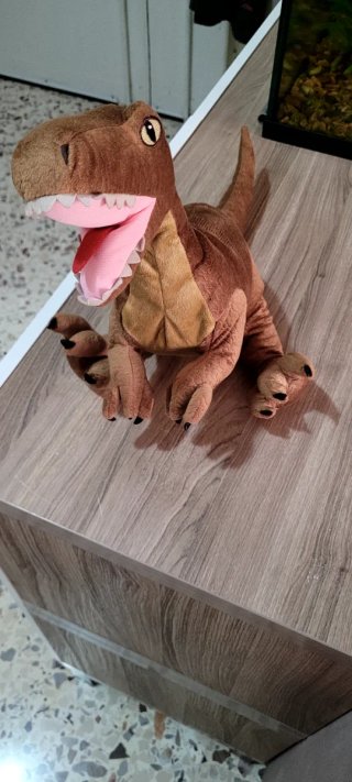 Peluche scimmia marrone
