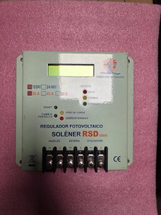 Regulador Fotovoltaico Soléner RSD DSD