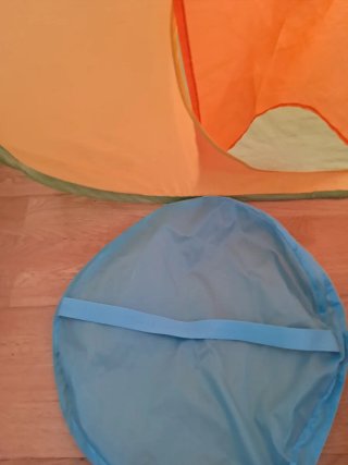 Tienda de juegos y bolas para bebé