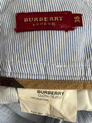 Pantalones Burberry rayas palazzo