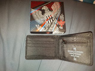 Cartera de tarjetas multicolor