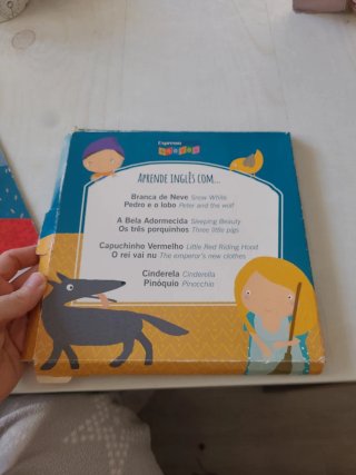 Libros infantojuveniles en portugués-inglés