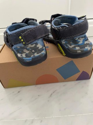 Sandalias Pablosky niño azul/multicolor