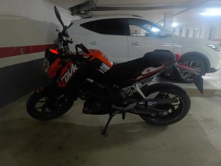 KTM 125 Duke NAKED Naranja/Negra