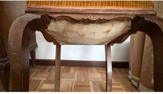 Conjunto Silla y Sillón Antiguos Madera -restaurar