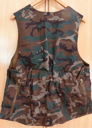 Chaleco de caza camuflaje