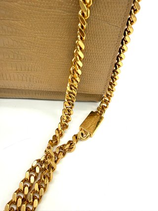 Bolso Saint Laurent Kate efecto lagarto