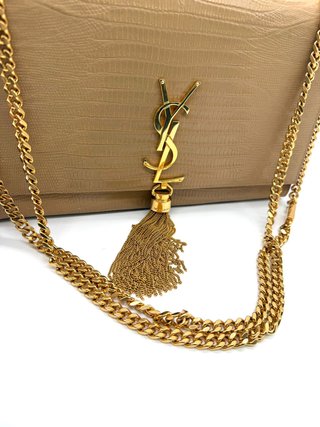 Bolso Saint Laurent Kate efecto lagarto