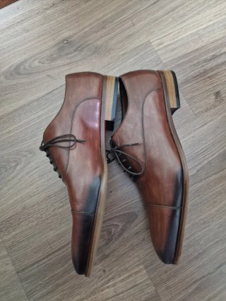 Zapatos Umber Talla 45 Hechos a Mano