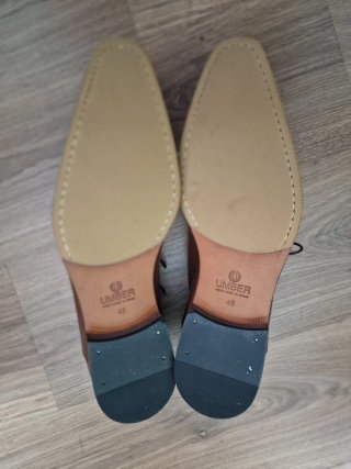 Zapatos Umber Talla 45 Hechos a Mano