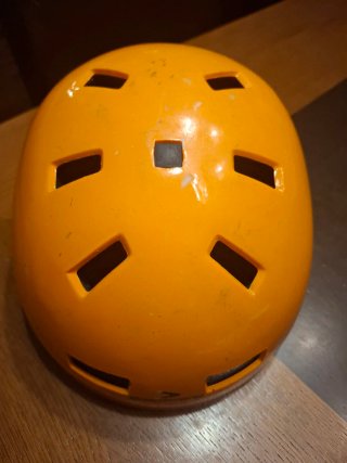 Casco Bicicleta Infantil Boomerang Naranja