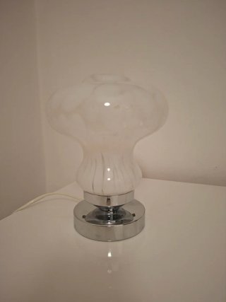 Lampada vintage vetro e metallo