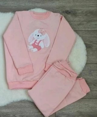 Chándal niña conejita rosa