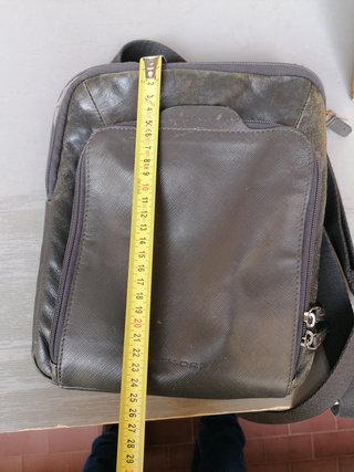 Borsello tracolla piquadro in pelle nera