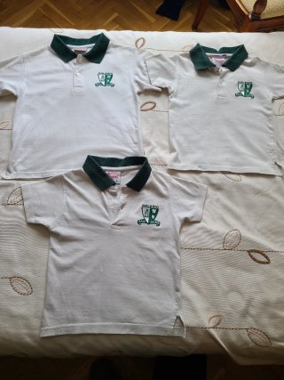 Polos Colegio San Jaime Talla 2 y 6