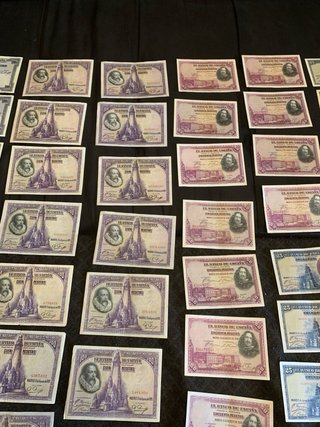Lote 79 Billetes España tauler & Fau