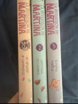 Pack de 3 libros de La Diversion de Martina