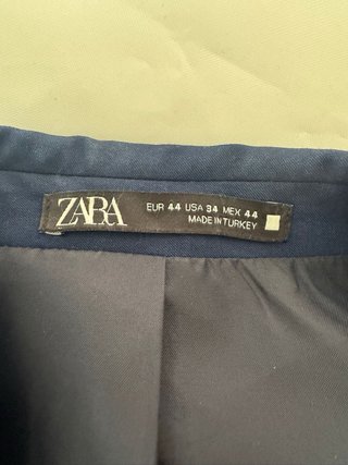 Traje de hombre Zara azul Talla 36