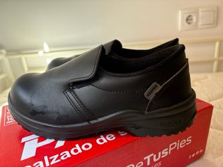 Zapato de trabajo Panter reforzado negro