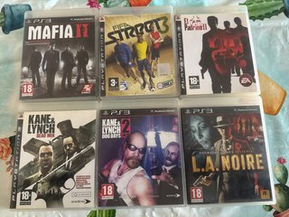 Pack 5 Juegos PS3: Mafia II, FIFA, Padrino II, Kan