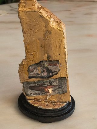 Diorama Fallout Post-Apocalittico Artigianale