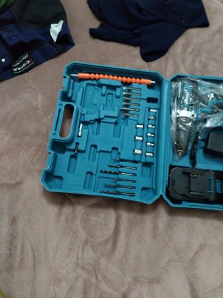 Trapano avvitatore Mukuns con accessori