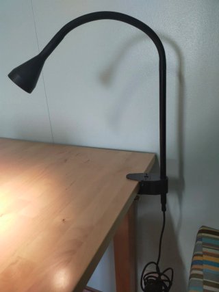 Foco Pinza IKEA Nävlinge Negro