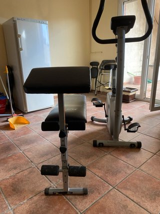 Bicicleta Estática y Banco Abdominales
