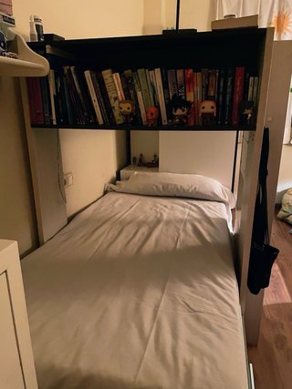 Cama tren con 2 camas y almacenaje