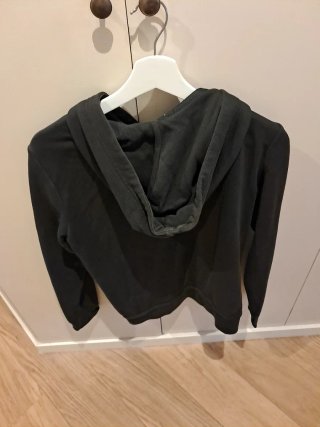 Sudadera Adidas Negra con Cremallera