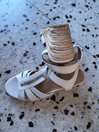 Sandalias Michael Kors Blancas